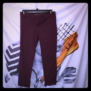 Banana republic sloan fit purple slacks